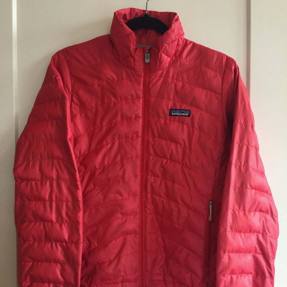 Patagonia Women's Down Sweater Jacket - Tomato Red